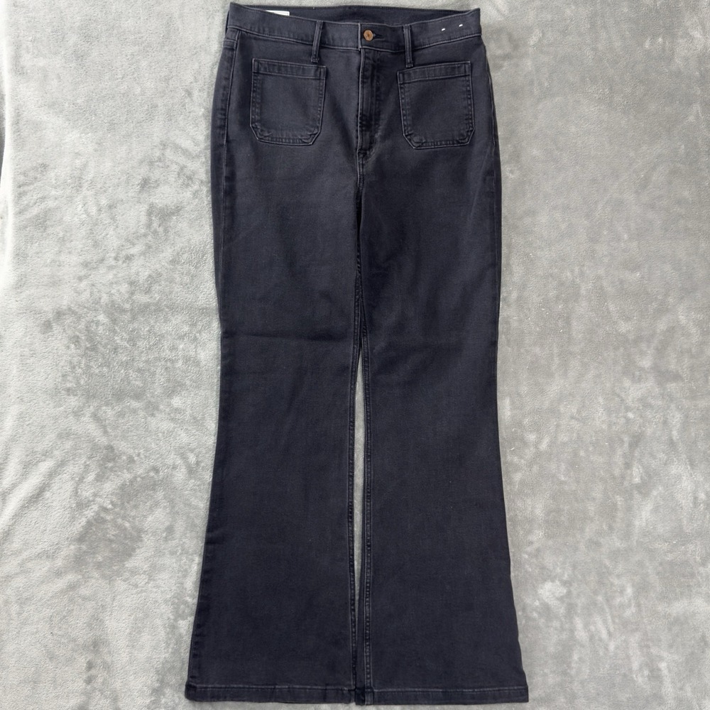 GAP Black Flare Jeans - Wide Leg